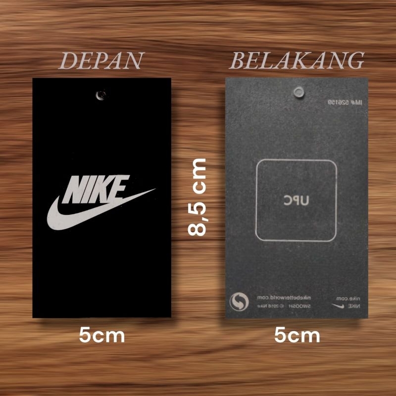 

HANG TAG NIKE