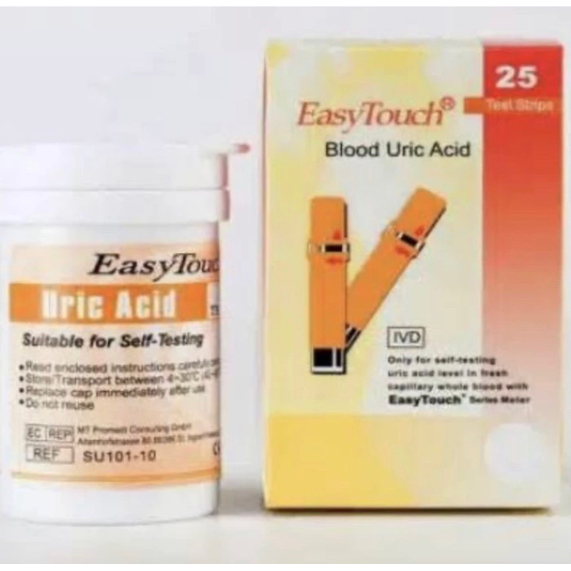 Strip EasyTouch Glucosa,Cholestrol,Asam Urat