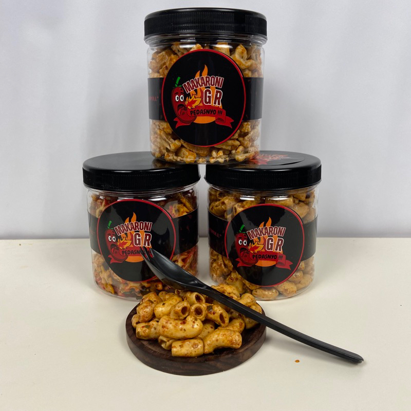 

Makaroni Toples Paket Tiga Macam Makaroni Pedas