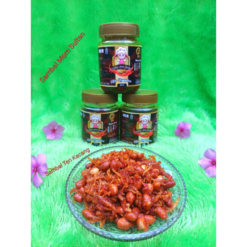 

Sambal Teri Kacang by Sambal Mom Sultan 180 gr