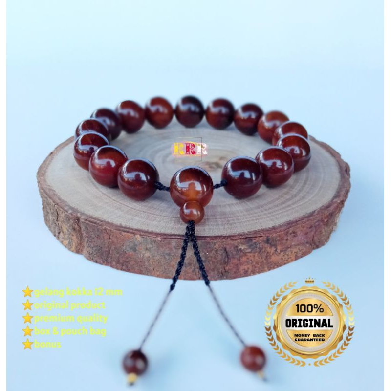 Gelang Kokka Bulat besar 12 mm original kualitas premium