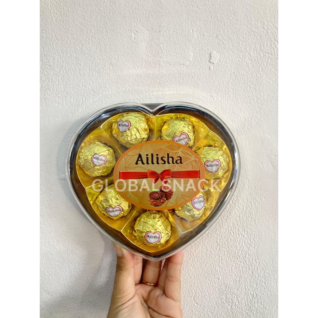 

Ailisha Heart Shape Chocolate Box Love Coklat Valentine