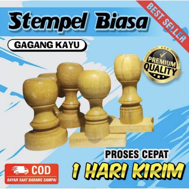 

Stempel Kayu Custom / Cetak Stempel / Stempel Runaflex / Stempel Bantalan