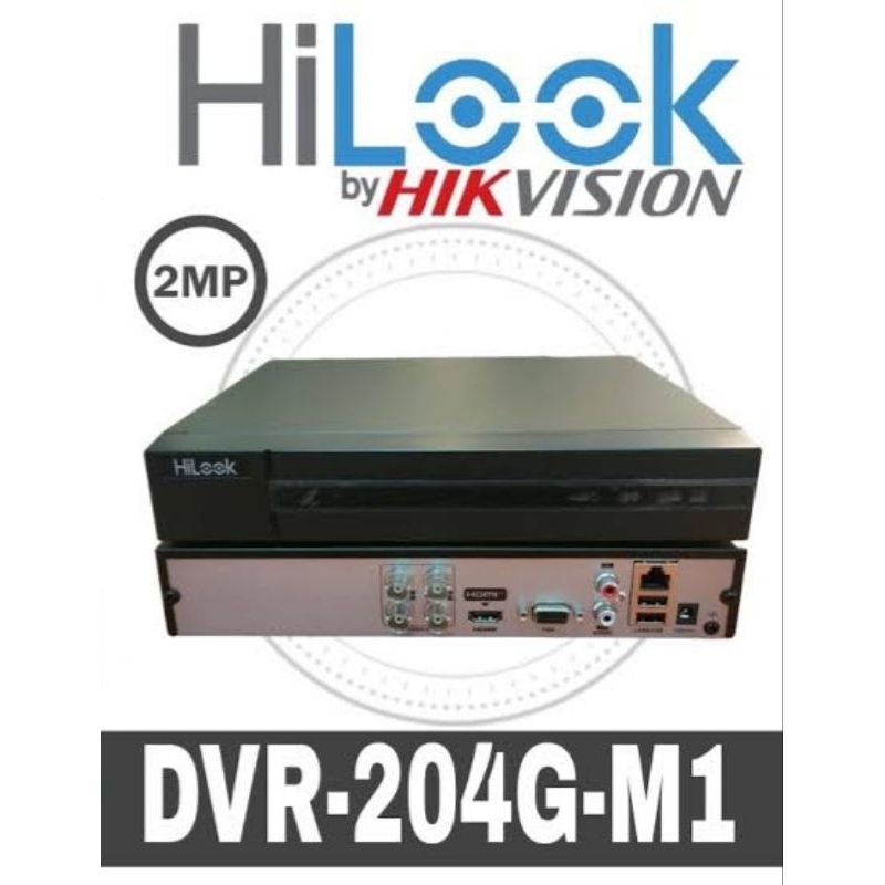 HILOOK 204G-M1 DVR 4 CHANNEL HILOOK TURBO HD AUDIO DVR