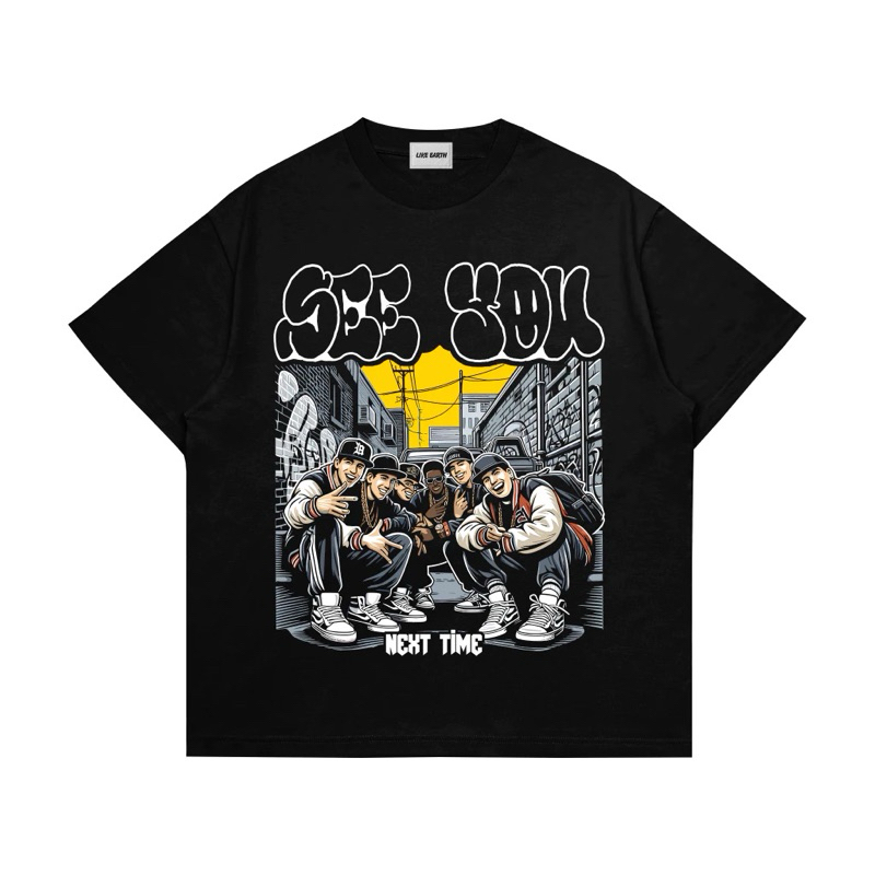 TSHIRT/KAOS GANKSTER SEE YOU NEXT TIME