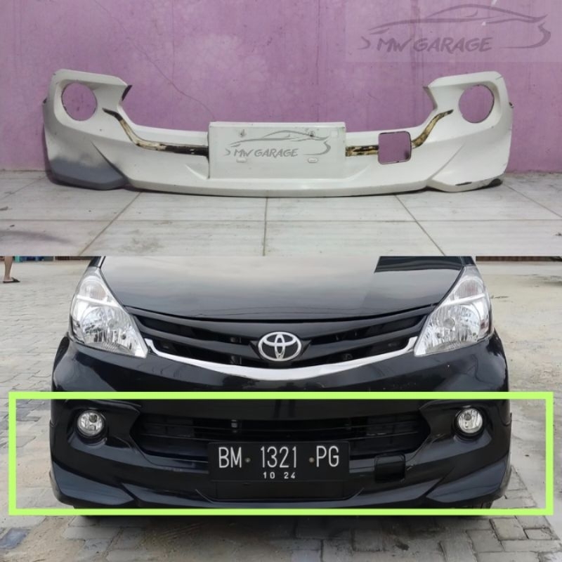 Bodykit depan Avanza Luxury 2012 2013 2014 2015 Original