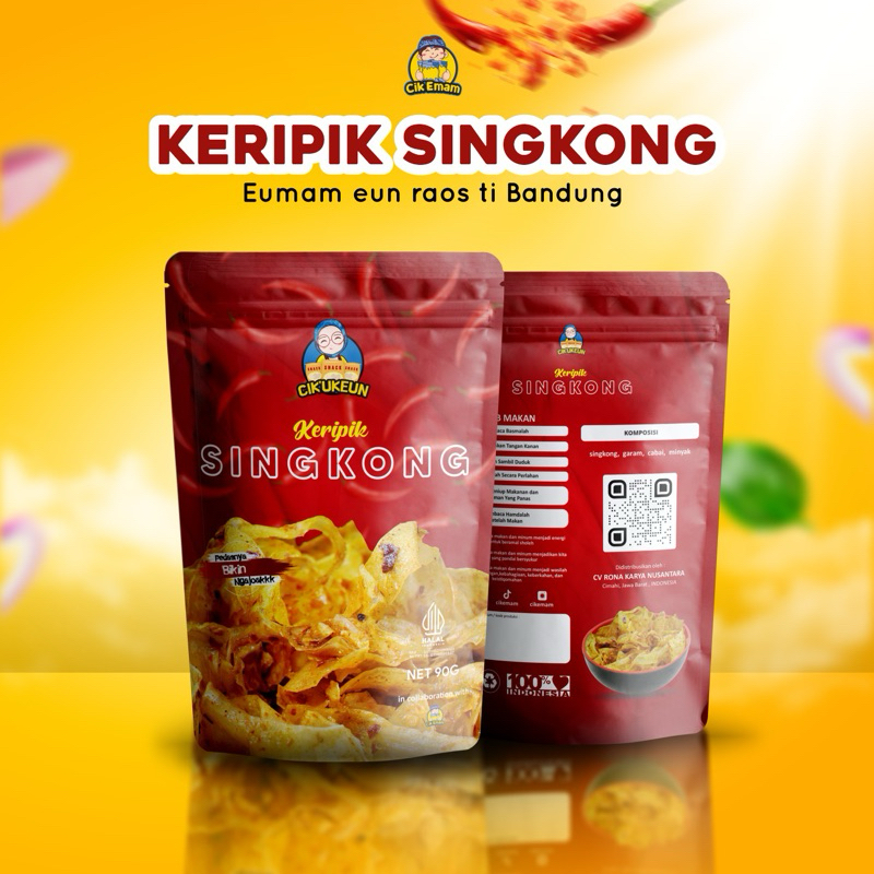 

CIK'UKEUN KERIPIK SINGKONG PEDAS