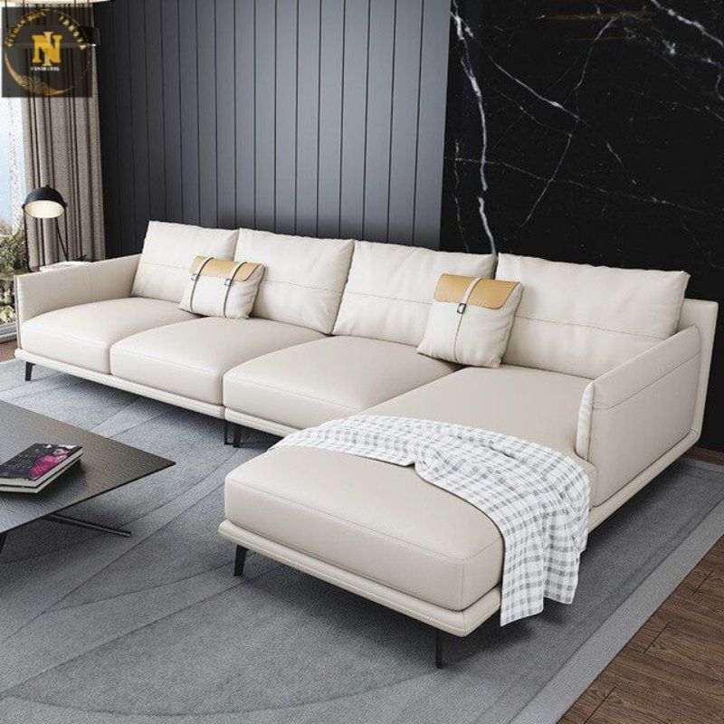 Sofa L Shape Gaya Aesthetic Free Meja