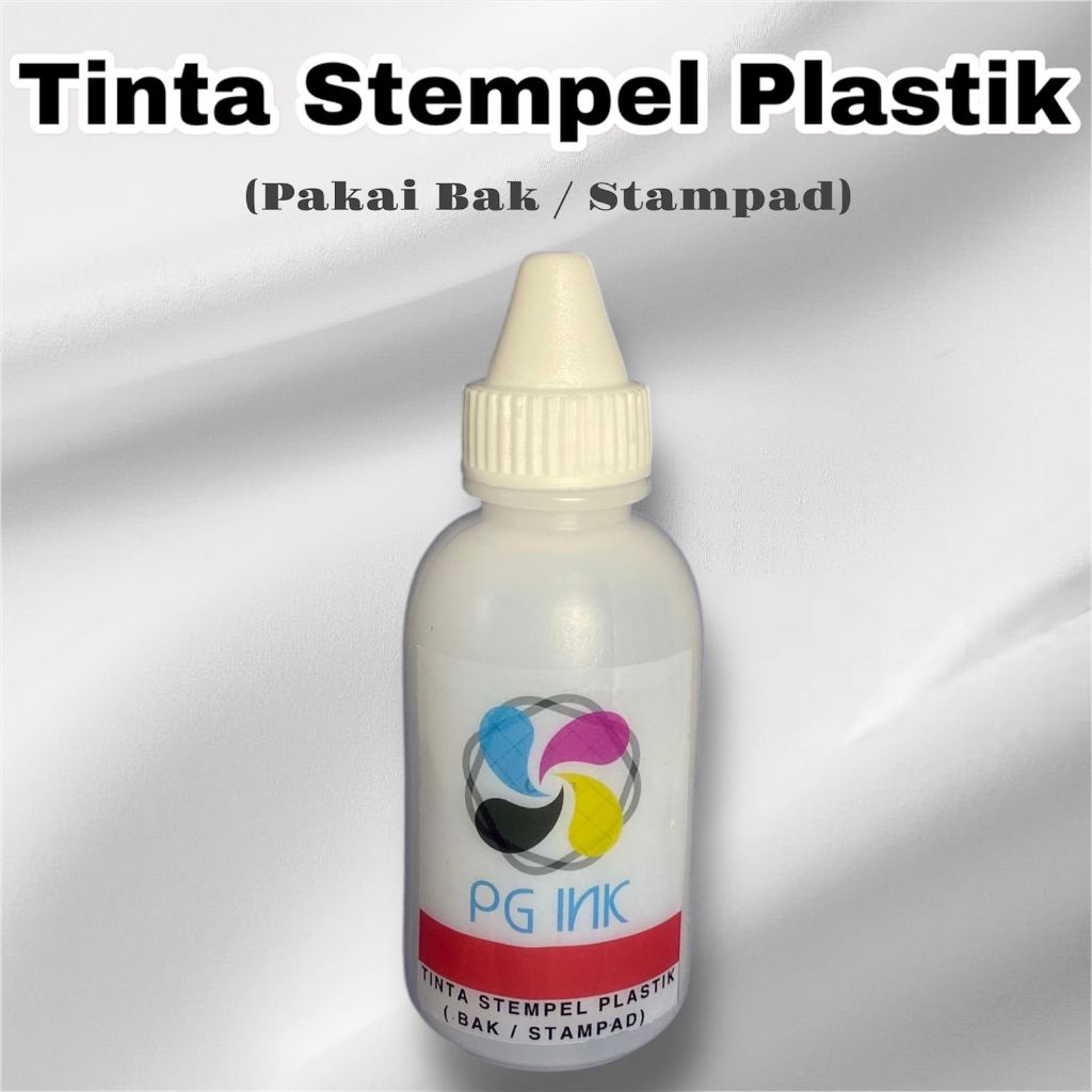 

TINTA Stempel Plastik PERMANENT! Termurah Cepat Kering dan Tahan Air