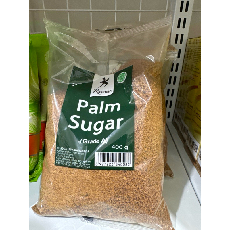 

Ricoman palm sugar 400gr