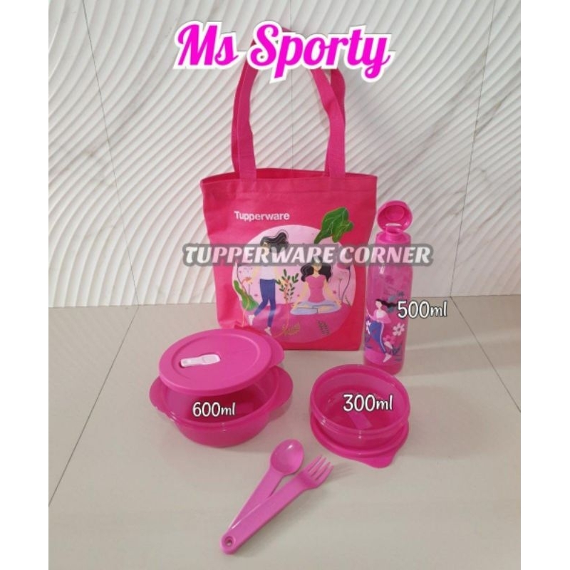 TUPPERWARE // Tempat Makan // Ms Stylish dan Ms Sporty
