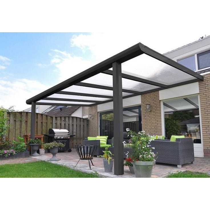 Kanopi solarflat 3mm kanopi transparan terlaris dan awet