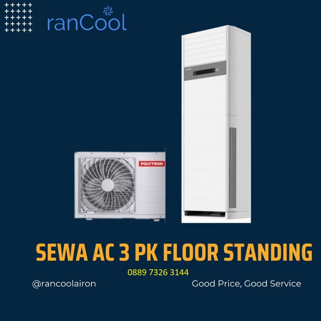 Jasa Sewa AC Floor Standing 3 PK