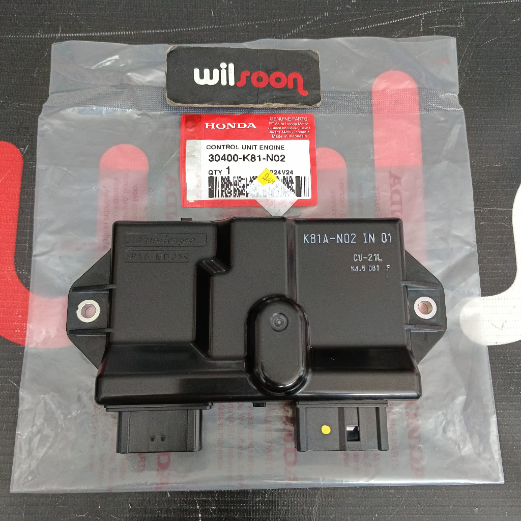 CDI Ecu Ecm / Control Unit Engine Honda Beat New Fi ESP 2016/2017 Original Honda Genuine Part Kode P