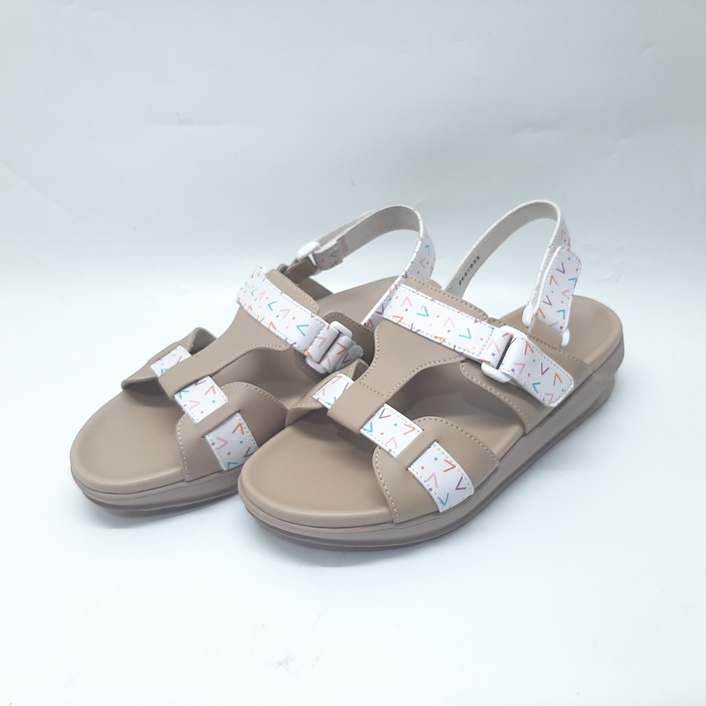 sepatu sandal wanita kasuial strap portobello