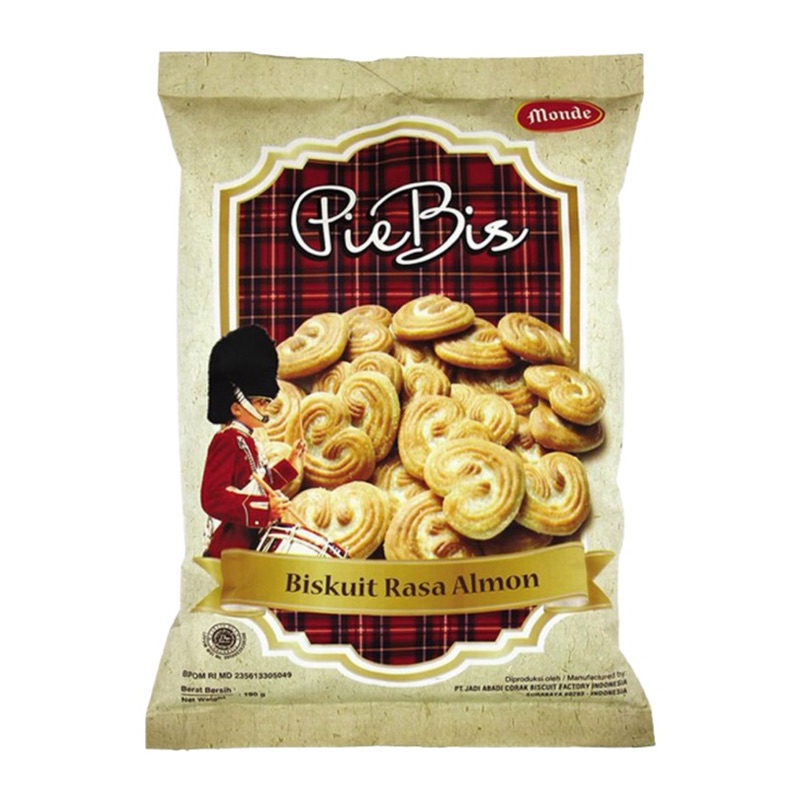 

Monde Piebis Biskuit Almond 190 g