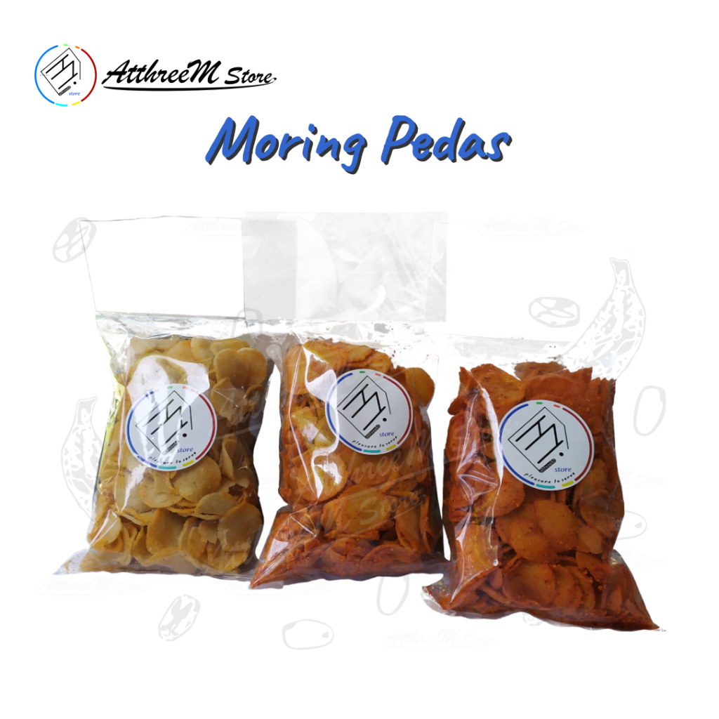 

AtthreeM Store Moring Keripik Moring Pedas 250 Gram
