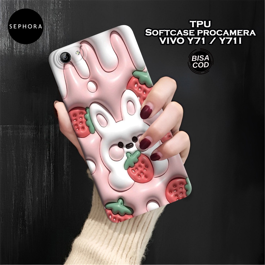 Case VIVO Y71 / Y71i Terbaru - Fashion Case Lucu - Softcase VIVO Y71 / Y71i - Case Pro Camera - Casi