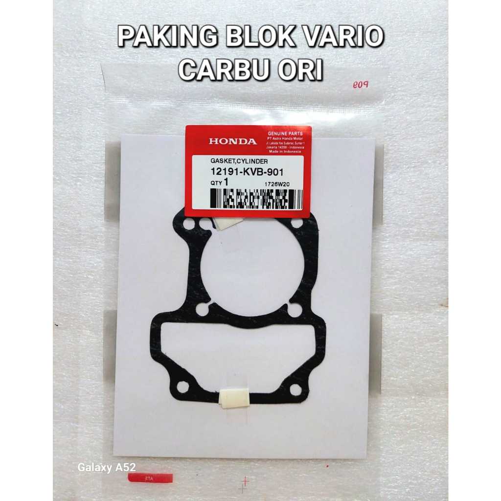 PAKING BLOK VARIO KARBU ORIGINAL 12191-KVB-901