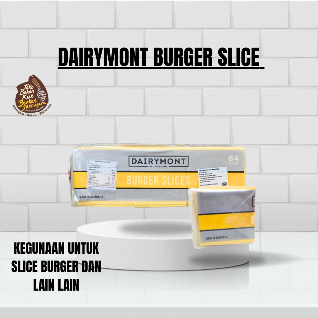 

DAIRYMONT SLICE CHEESE 28 POTONG / SLICE CHEESE BURGER