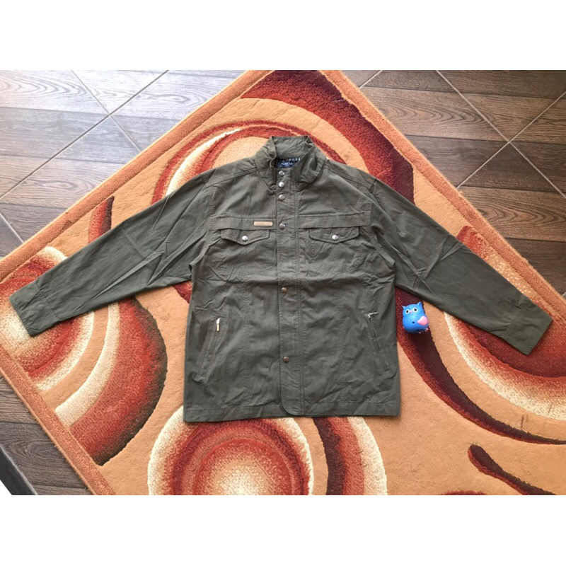 Jaket Casual Varese Uomo tag olive green colour