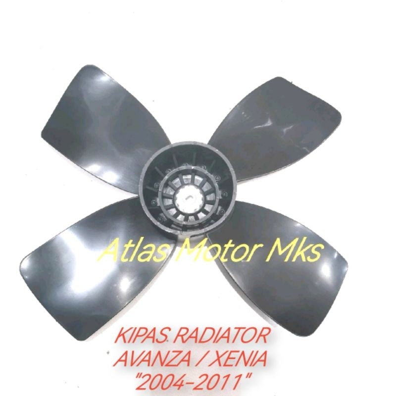 [1PC] KIPAS RADIATOR TOYOTA AVANZA / XENIA "2004-2011" 4DAUN - BZ010
