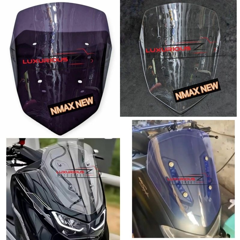 windshield standar nmax new visor tebal 3MM nmax new windshield nmax connected visor nmax connected 