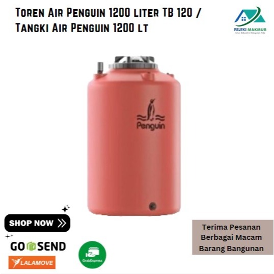 Toren Air Penguin 1200 liter TB 120 / Tangki Air Penguin 1200 lt