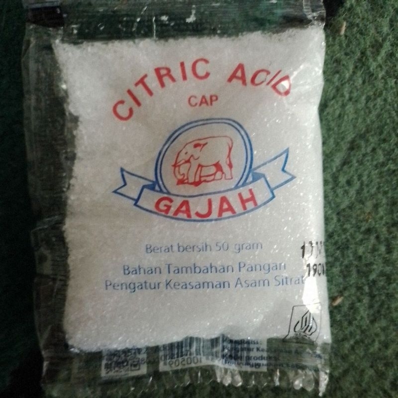 

Citric Acid cap Gajah 1 pc