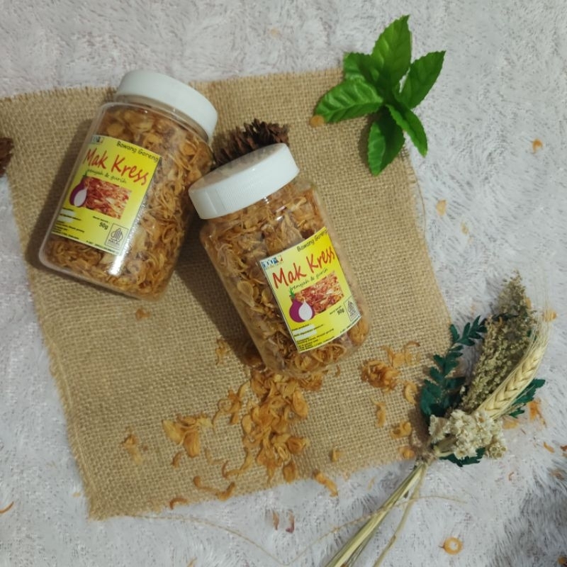 

Bawang Goreng 50 gram - Mak Kress