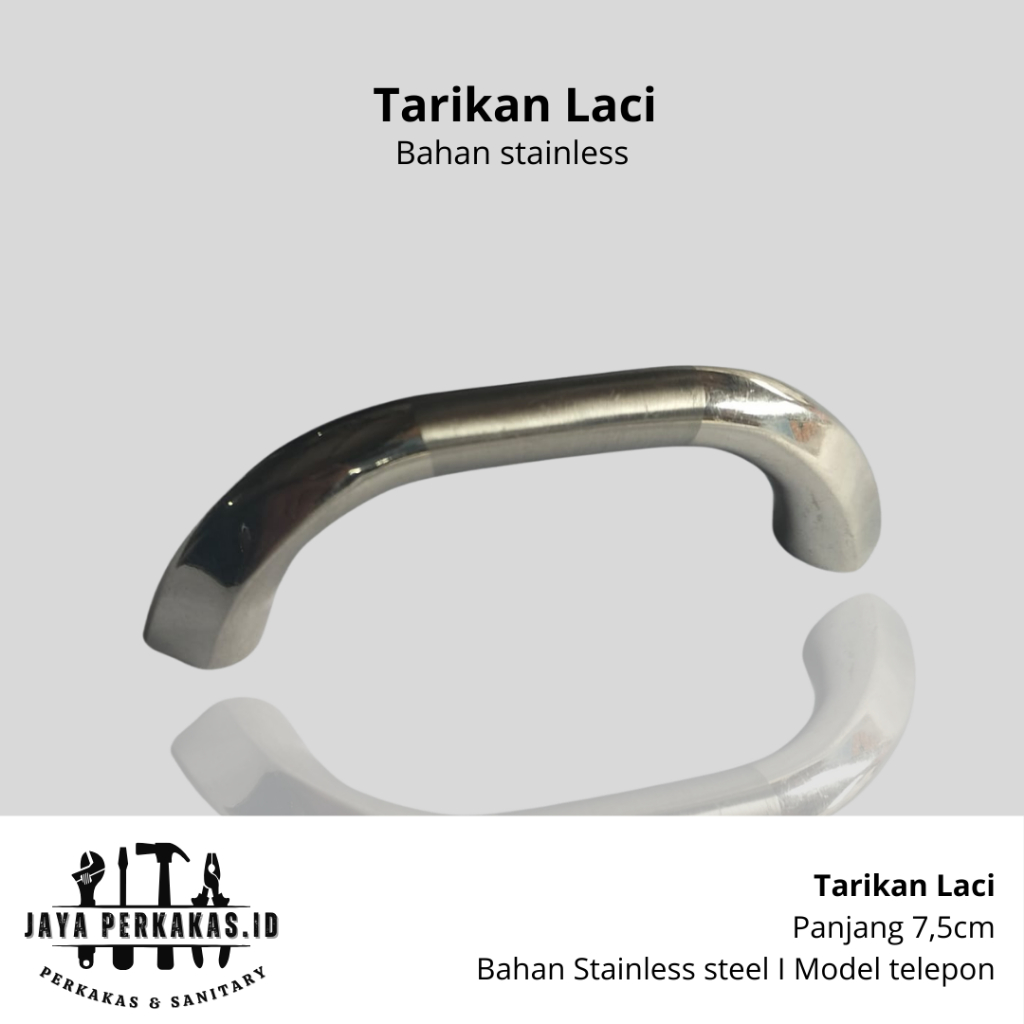 TARIKAN LACI / TARIKAN LEMARI / HANDLE LACI STAINLESS MURAH