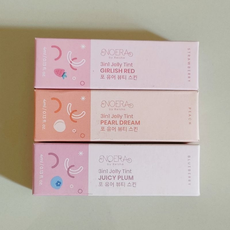 Noera - 3 in 1 Jelly Tint | Juicy Plum