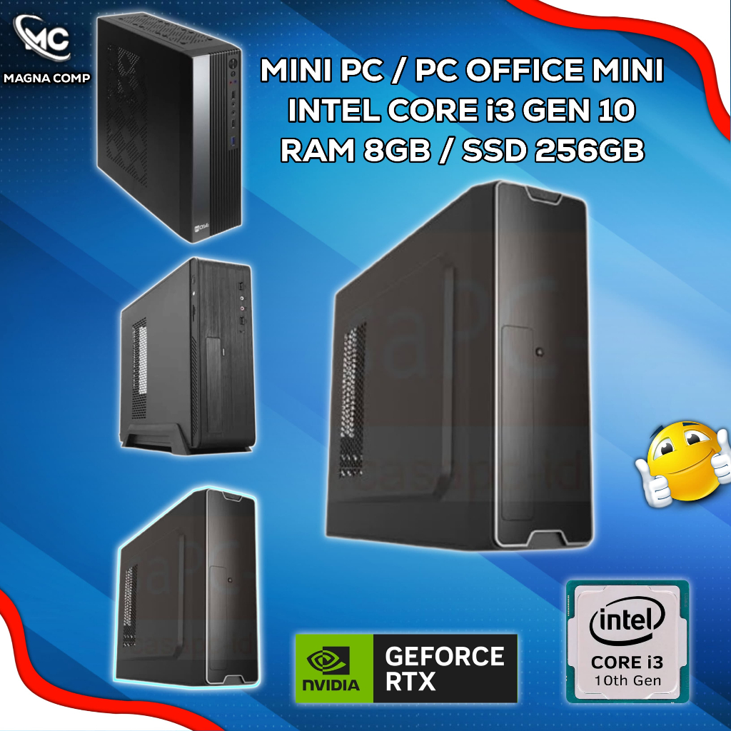 MINI PC CORE i3 GEN 10 PC OFFICE MINI TERBARU DAN MURAH