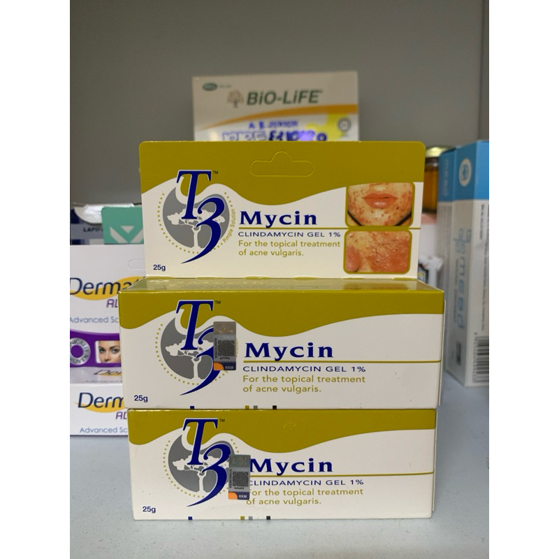T3 Mycin 25g Topical Acne
