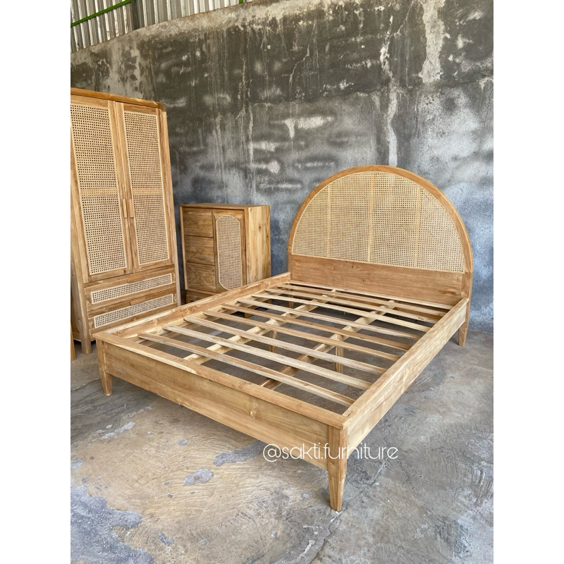 Tempat Tidur Minimalis Ranjang Minimalis Ranjang Dipan Rotan Minimalis