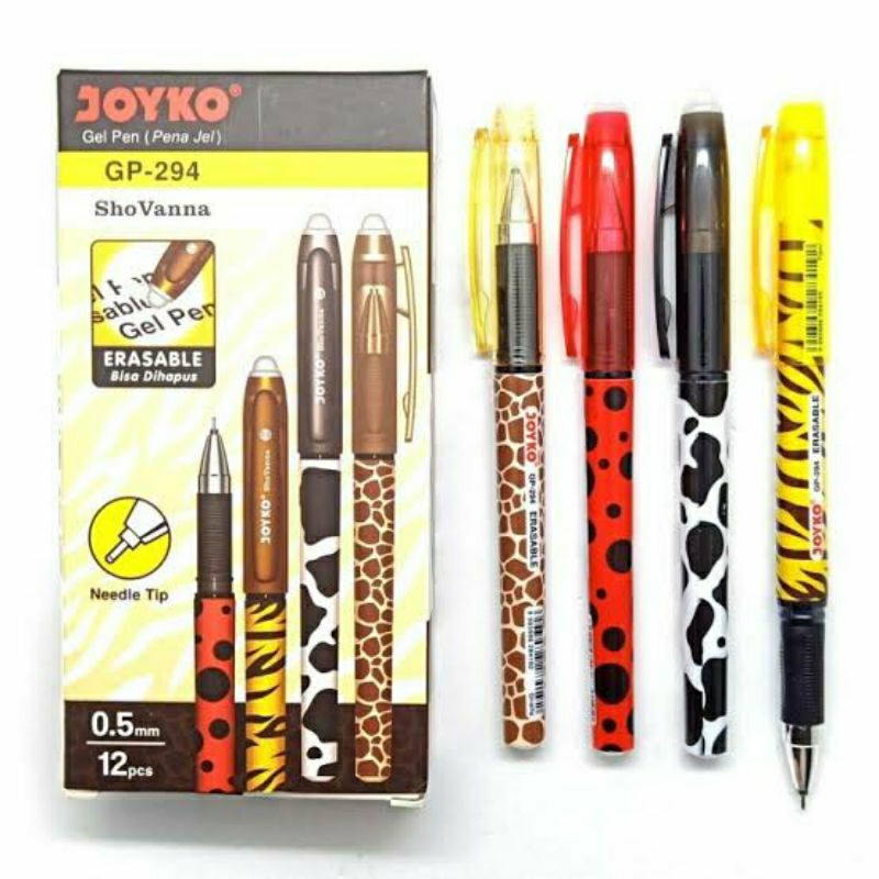 

pulpen / pen / bolpoin JOYCO GP-294 Shovanna Erasable / hapus (12pc)