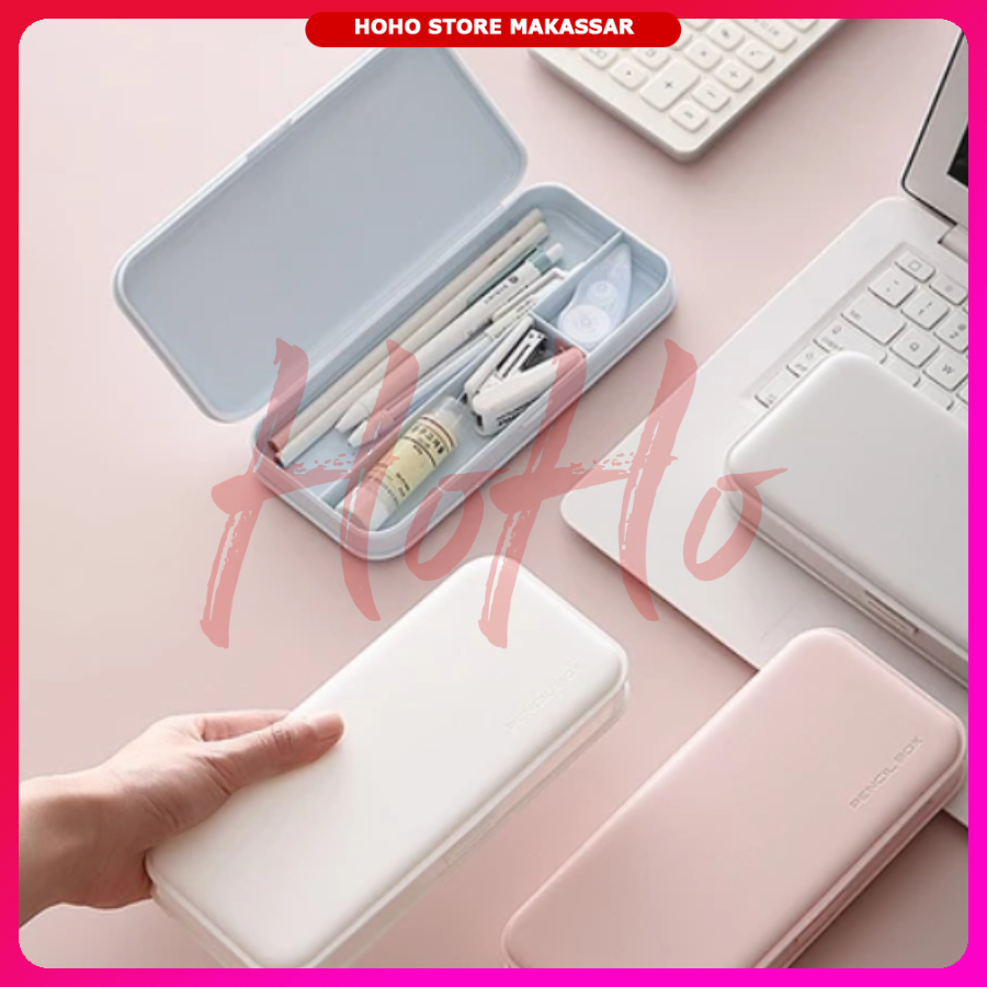 

Kotak Tempat Pensil Estetik Penyimpanan Minimalis Peralatan Tulis - T4P6