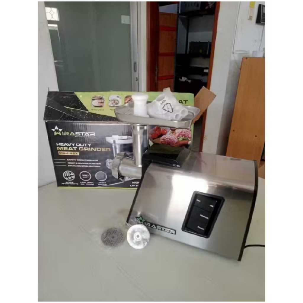 Penggiling Stainelss Chopper Mesin Giling Daging Bakso Bumbu Basah Listrik Meat Grinder Bekas Baru