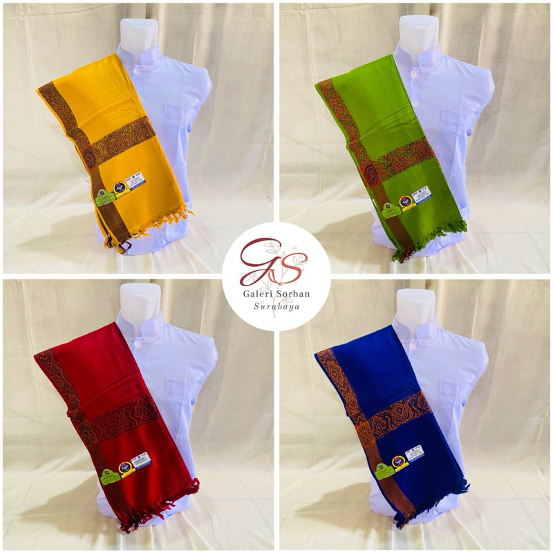 Sorban Almas Kashmiri Warna Dark
