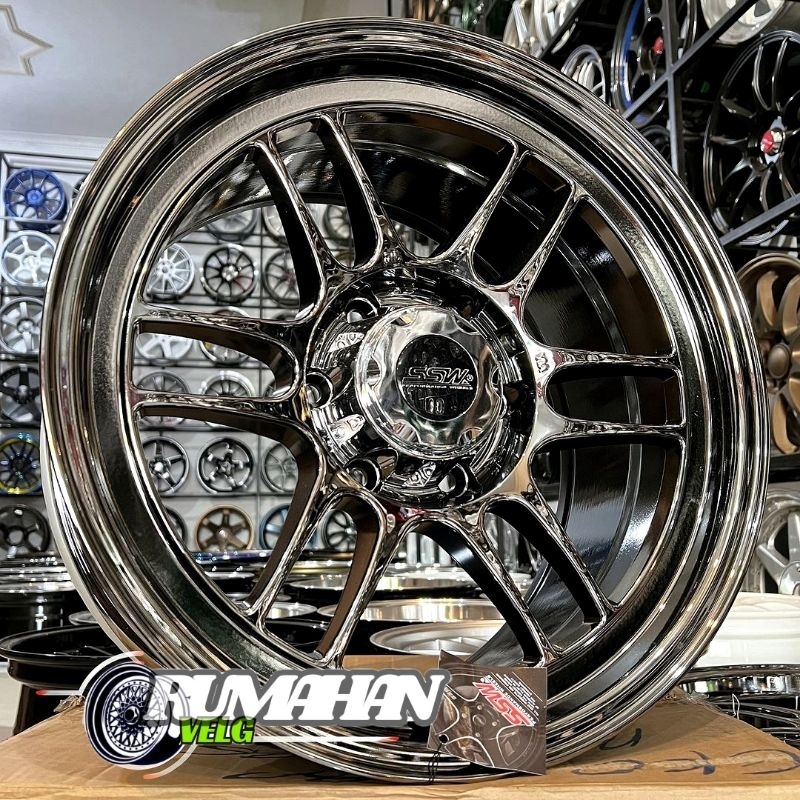velg racing mobil ring 18 RPF1 ORIGINAL SSW THAILAND velg racing mobil R18 velg racing Pajero Fortun
