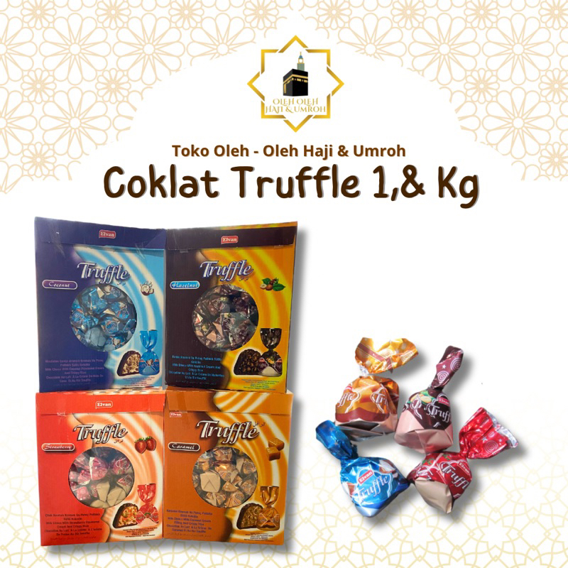 

COKLAT TRUFFLE 1,8 KG COKLAT TURKET COKLAT OLEH OLEH HAJI DAN UMROH VARIAN STRAWBERRY HAZELNUT CARAMEL DAN COCONUT