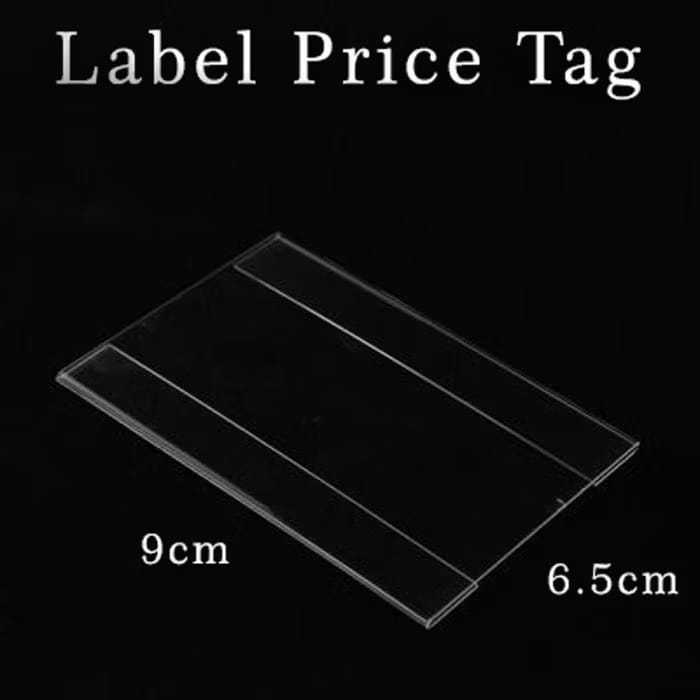 

Acrylic Label Name - Nama Price Tag Akrilik 6 5cm x 9cm 2 mm