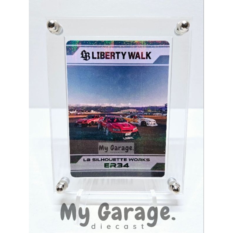 Nissan R34 LBWK - Liberty Walk Trading Card
