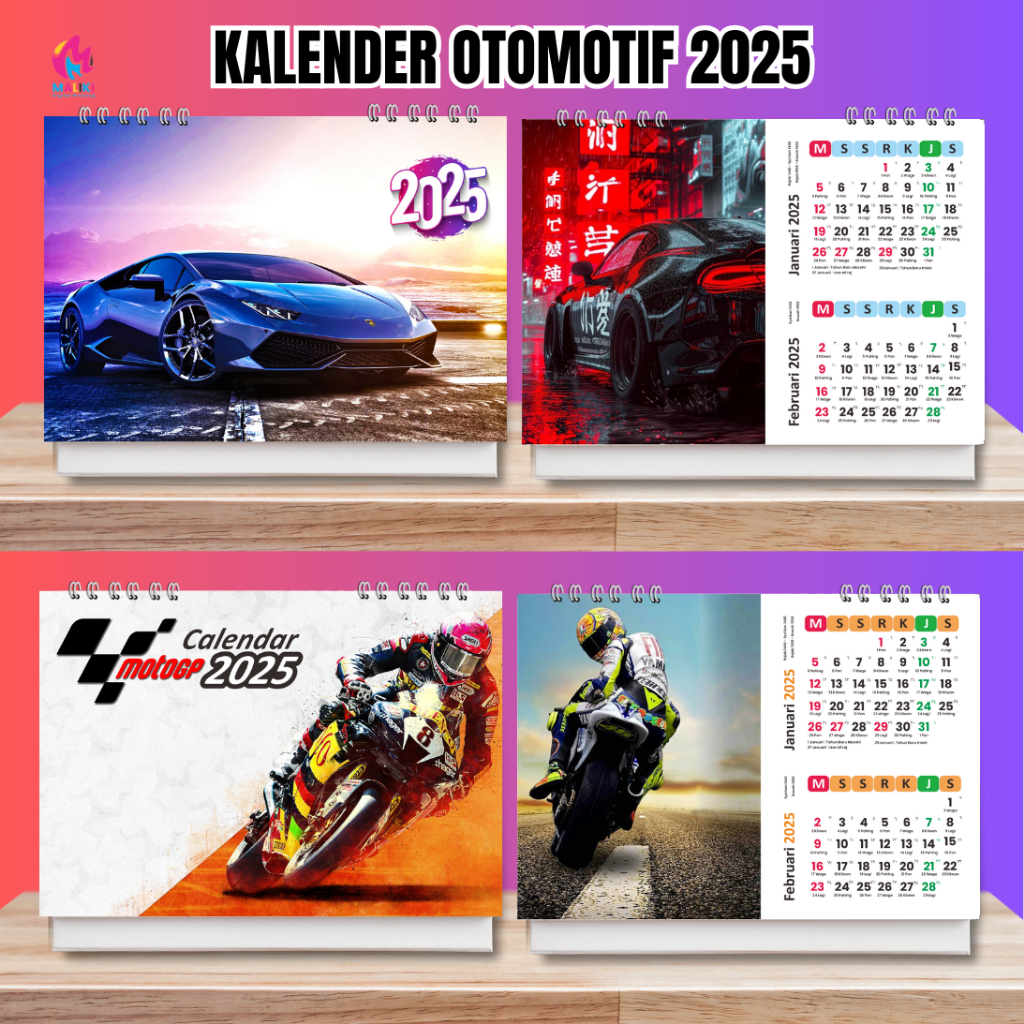 

KALENDER 2025 TEMA OTOMOTIF 6 HALAMAN