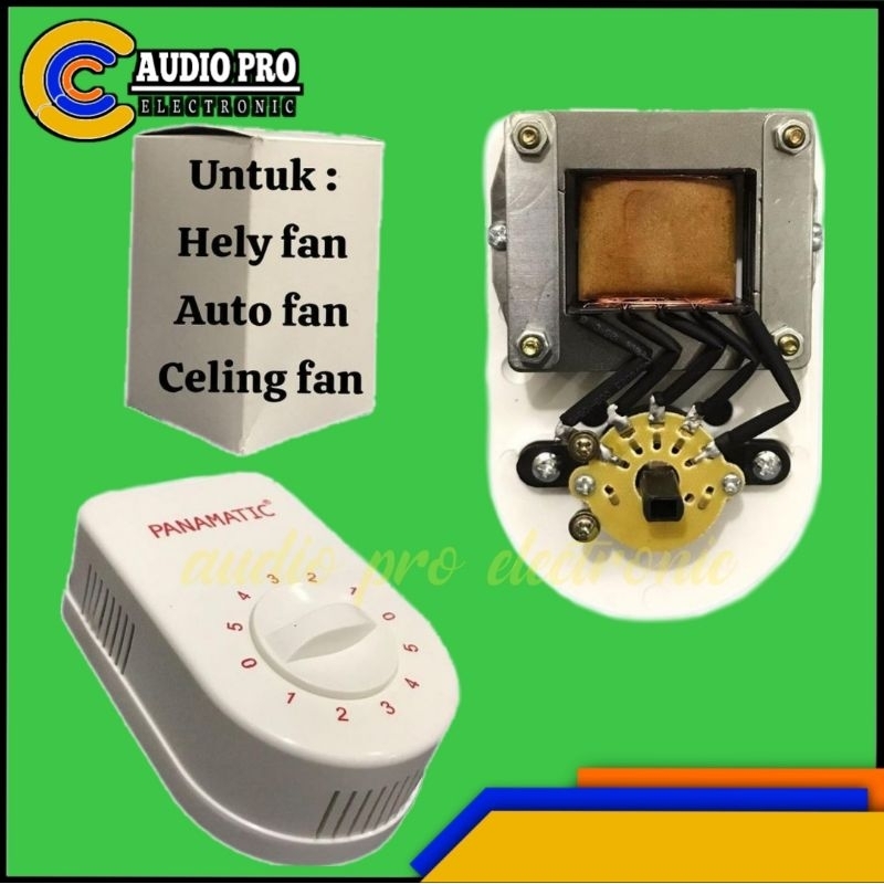 SWITCH KIPAS ANGIN PLAFON GANTUNG SAKLAR CMC FAN SPEEDER FAN PANAMATIC