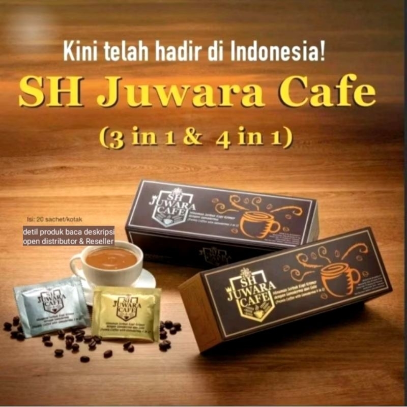 

SH Juara Cafe - kopi kesehatan - kopi ganoderma