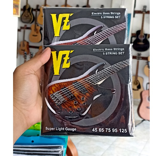 COD SENAR ORIGINAL Senar Bass Original 5 String Merk VZ Senar Bass Import 5 String VZ