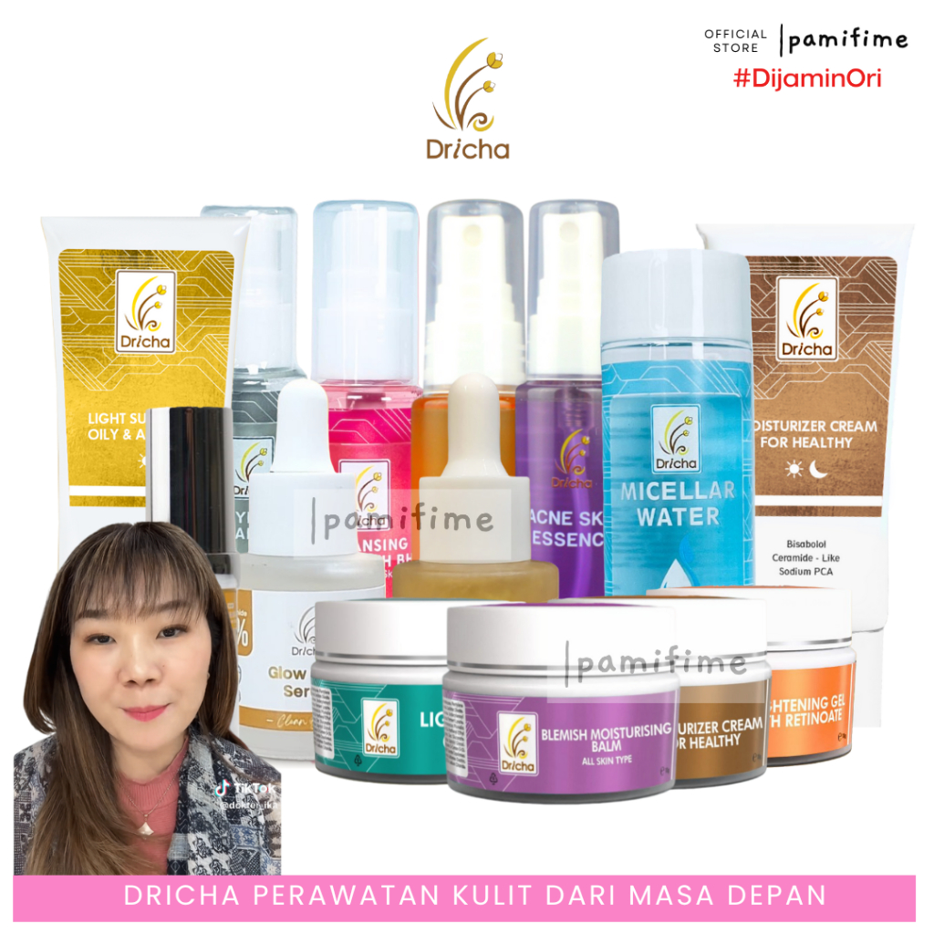 Dricha Perawatan kulit flek dan jerawat Terlengkap dan Terbaru