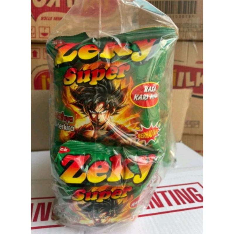 

Chiki Zeky Super 2000'an 1 pack isi 10pcs || chiki Berhadiah