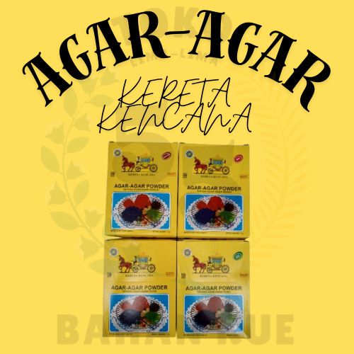

Agar Merek Kereta Kencana Dos, Agar Warna Putih, Hijau, Merah, Cokelat